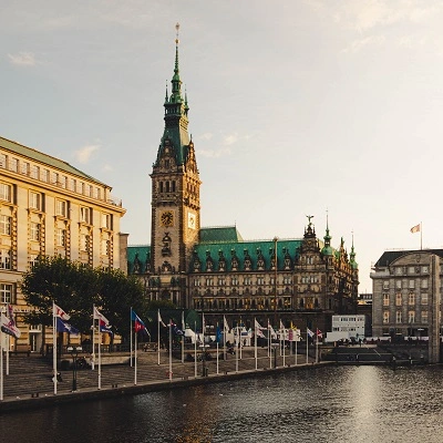 Rathaus in Hamburg
