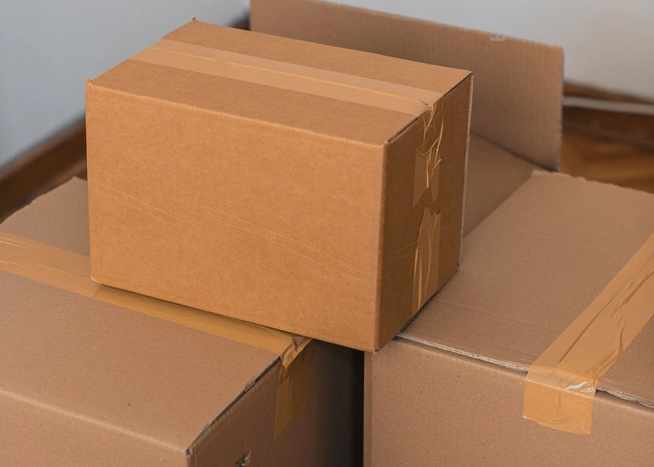 Leere Umzugskartons